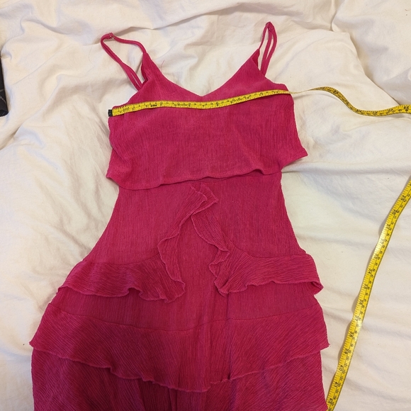 Hot Pink flirty dress - Picture 6 of 6